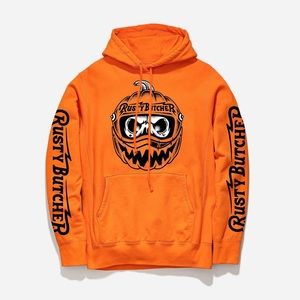 Rusty Butcher Limited Halloween Hoodie Pullover Shirt Nightmare Before Christmas